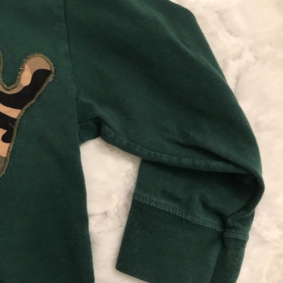 JOY camouflage embroidered deer shirt size 2-4 - Picture 3 of 7